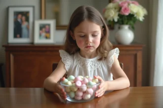 Sélection de draguées colorées pour une communion festive